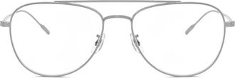 Oliver Peoples Occhiali con montatura stile pilota - Argento