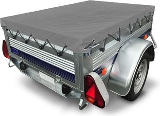 OEM Lona Para Remolque - 200 X 120 Cm - Pvc Impermeable Con Ojales Cada 30 Cm - Para Transporte De Residuos Mudanzas Y Mercanc&iacute;as - 1 Unidad