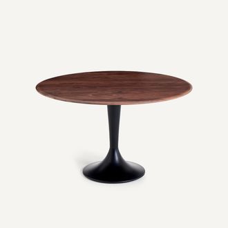 AM.PM Rond walnoten tafelblad, &oslash;120 cm, TIRONDO