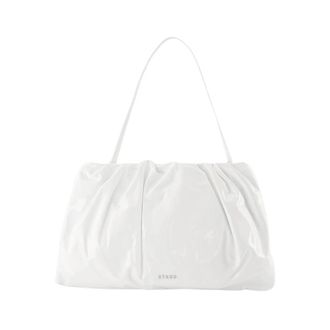 Staud Handbags - Dames - Schoudertassen - Wit - ONE Size - Leer - Tassen