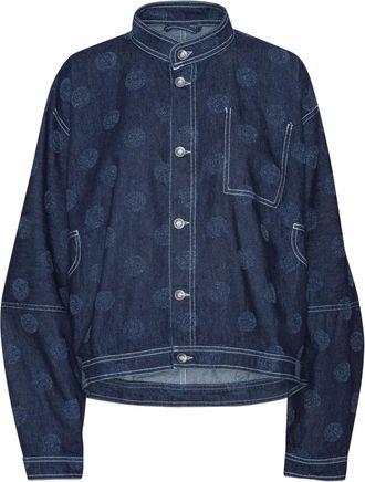 Henrik Vibskov Giacca denim Dart - Blu