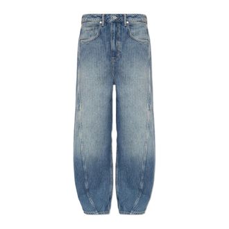 AllSaints Jeans Carter Stripe Vita Media - - Jeans - Donna - Blu - W28