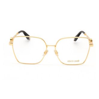 Roberto Cavalli VRC029 Gold Metal Square Eyeglasses - Gold