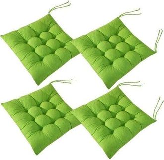 OEM Cojines Cuadrados Para Silla, 40 X 40 Cm, Coj&iacute;n De Asiento, Decoraci&oacute;n Del Hogar, Coj&iacute;n Acolchado, C&oacute;modo Y Colorido. Ideal Para Uso Interior Y Exteri
