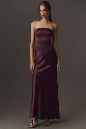 Mare Mare Colorblock Draped Maxi Dress
