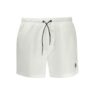 North Sails White Polyester Mens Swim Mens Boxer