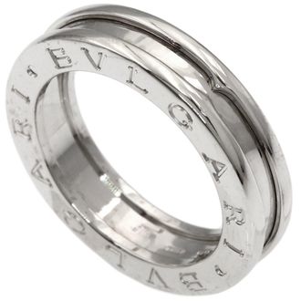 Bulgari White Gold (18K) Band Ring (Pre-Owned)