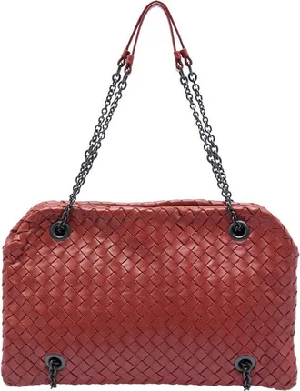 Bottega Veneta Pre-owned Bottega Veneta Nappa Intrecciato Duo Shoulder Bag Ladies OOTPVGZKYGJDJXEA
