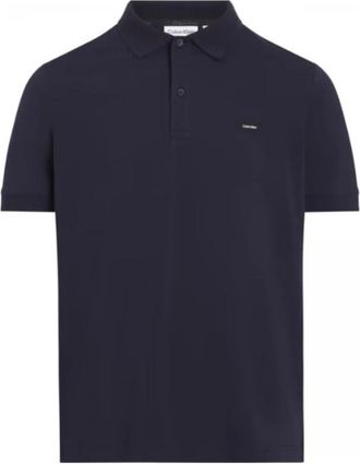Calvin Klein Slim Fit Thermo Tech Piqu&eacute; Polo - Heren - Polos - Blauw - S - Katoen - Tops