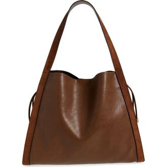 Dolce Vita Fallon Faux Leather Shoulder Bag in Cognac at Nordstrom Rack