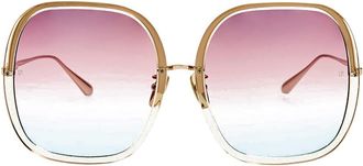 Linda Farrow CELIA LFL1405 C8 Womens Sunglasses Size 60