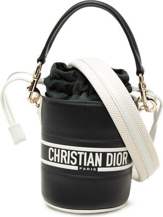 Dior Pre-owned Dior Micro Calfskin Vibe Drawstring Bucket Bag Ladies PHQU0VB7OZGQQGJP