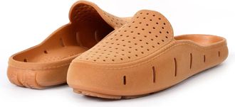 Floafers Sunset Slide 3.0 Mens Cognac Vegan Suede Slip-On Loafers GBO355