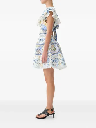 Camilla Womens My Homespun Heart Ruffled Mini Dress Ss26 W