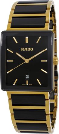 Rado Integral Quartz Black Dial Unisex Watch R20256162