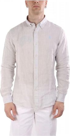 U.S.Polo Association U.s. Polo Assn - Shirts > Casual Shirts - Heren - Casual Overhemden - Wit - M - Overhemden