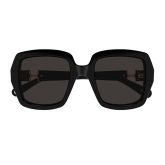Chloé Ch0301s Marcie-linea Chloé 001 Black Grey Sunglasses