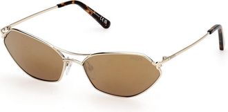 Pucci Emilio Pucci EP0224 32G Womens Sunglasses Gold Size 60