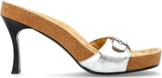 Balenciaga x Scholl - Dames - Muiltjes - Grijs - 36 EU - Leer - Schoenen