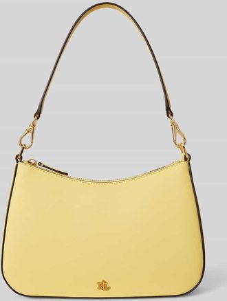 Lauren Ralph Lauren Umh&auml;ngetasche aus echtem Leder Modell Danni in GELB, Gr&ouml;&szlig;e 1