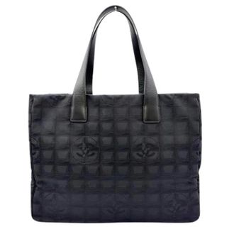 Chanel Pre-owned Tote Bags, female, Black, Size: ONE SIZE Pre-owned New Travel Line Tote bag