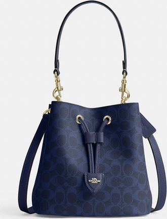 Coach Rowan Bucket Bag In Signature Canvas