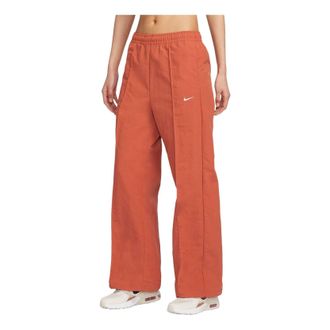 Nike (WMNS) Nike Sportswear Everything Wovens Mid-Rise Open-Hem Pants Asia Sizing Orange FQ3589-825