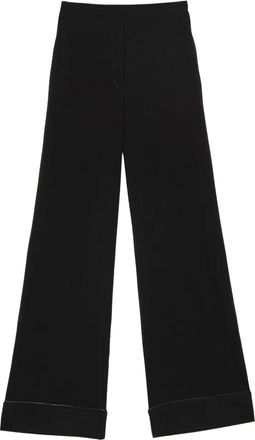 Maliparmi Pantaloni a gamba ampia - Nero