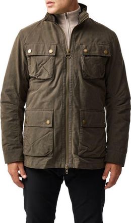 Rodd & Gunn Aberdeen Field Jacket with Removable Interior Liner Jacket in Deep Olive at Nordstrom, Size Xxx-Large