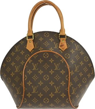Louis Vuitton Ellipse Bag Monogram Canvas Brown Canvas Handbag (Pre-Owned)