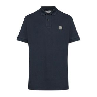 Stone Island Heren, Tops, Blauw, Maat: S Katoen