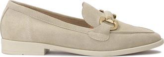 Kazar Grijze su&egrave;de halfschoenen - Dames - Loafers - Grijs - 37 EU - Su&egrave;de - Schoenen