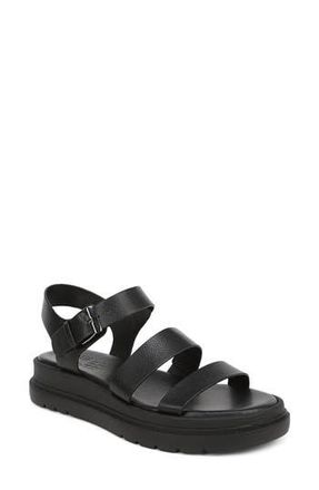 Naturalizer Avenue Ankle Strap Platform Sandal in Black at Nordstrom Rack, Size 8.5