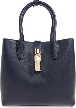 Furla Handbags, female, Blue, Size: ONE SIZE Goccia Small Handbag