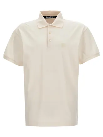 Palm Angels Off White Logo Polo