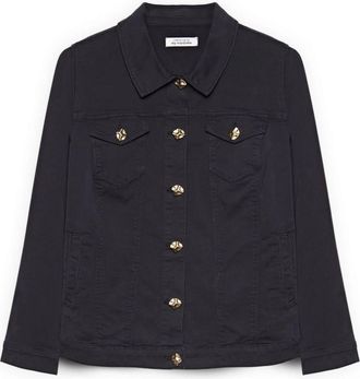 Fiorella Rubino Transition Jacket - Dames - Spijkerjassen - Blauw - 4XL - Katoen - Jassen