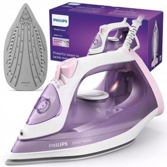 OEM Plancha De Vapor Cer&aacute;mica Philips Dst3010/30 De 2000 W, Color Morado