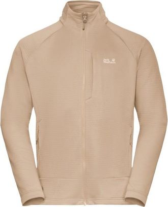 Jack Wolfskin Anytrail Fullzip Fleecejacke f&uuml;r Herren | beige