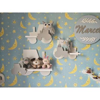 OEM Juego De 3 Estantes Para Tractor Extra Premium Gris