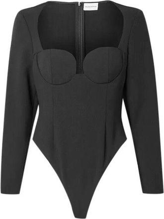 Magda Butrym Sweetheart Neck Bodysuit Size XS