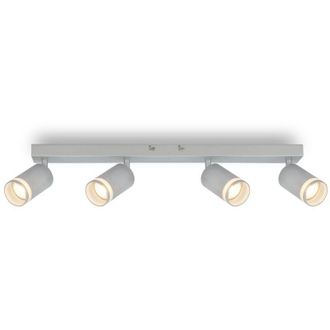 Briloner Faretto da soffitto Lampada da soffitto Lampada da camera da letto Orientabile 4 luci GU10