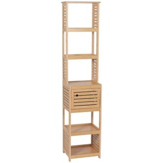 Tendance Contenitore a 1 anta in bambù e mdf - trinidad Tendance