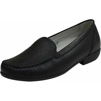 Waldl&auml;ufer Slippers - Dames - Schoenen - Zwart - Maat: 34 1/2 EU Leer