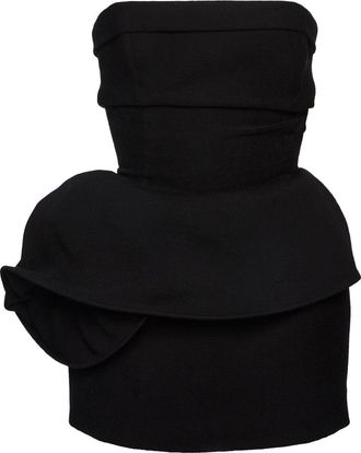 Magda Butrym Mini Dress With Drape