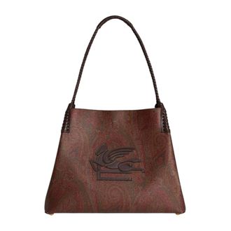 Etro Etro, Tote Bags, female, Brown, Size: ONE SIZE Libra Tote Bag