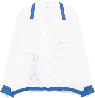 Bode Club Champion LS Shirt - Heren - Fitness - Veelkleurig - XL - Linnen - Fitness