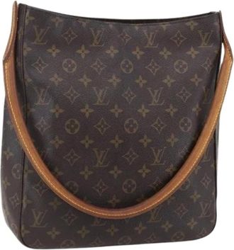 Louis Vuitton Pre-owned Shoulder Bags, female, Brown, Size: ONE SIZE Pre-owned Vintage Canvas Shoulder Bag