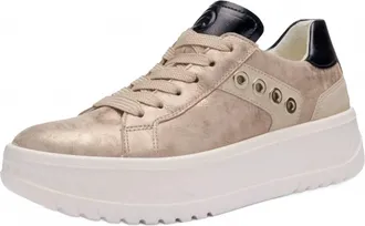 Ara Womens Meridian Platform Sneaker In Shell