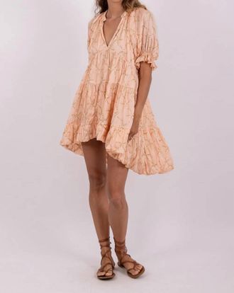 Sundress Liza Short Dress In Starfish Coral