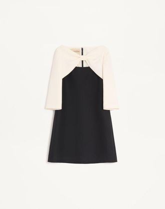 Valentino Crepe Couture Short Dress Wo